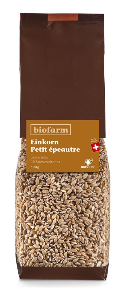 Biofarm Einkorn Ch Knospe Beutel 500 G