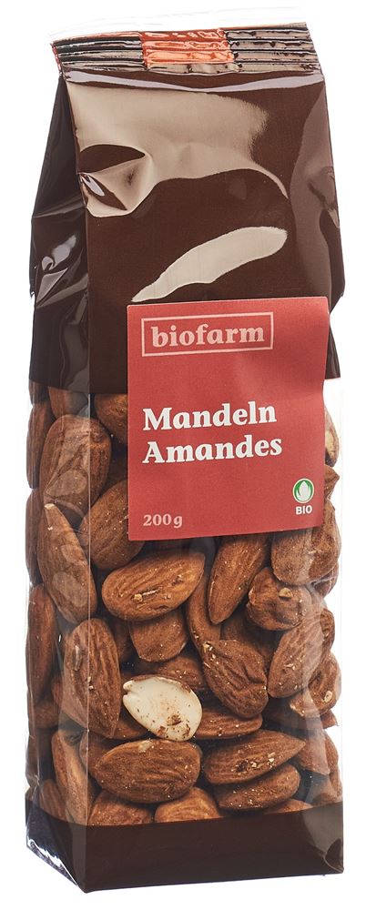 Biofarm Mandeln Knospe Beutel 200 G