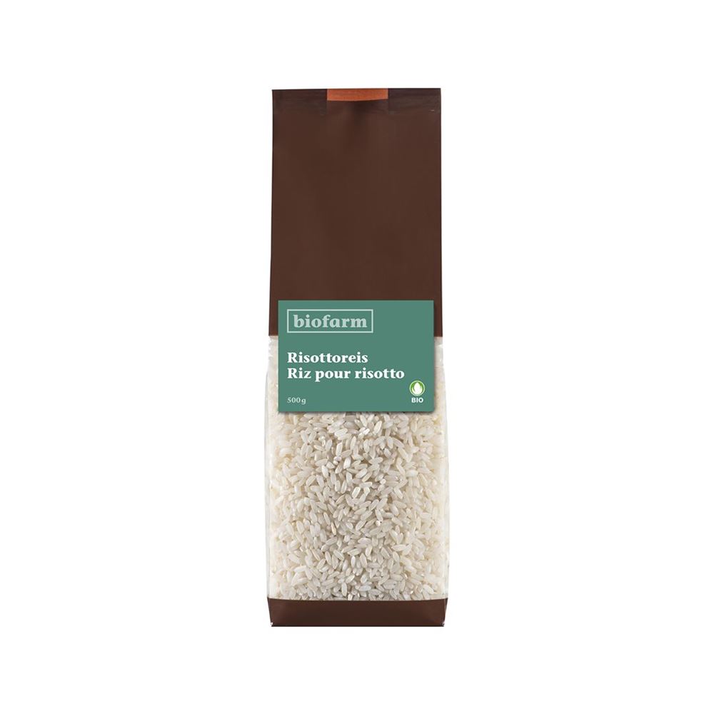 Biofarm Risotto Reis Knospe Btl 500 g