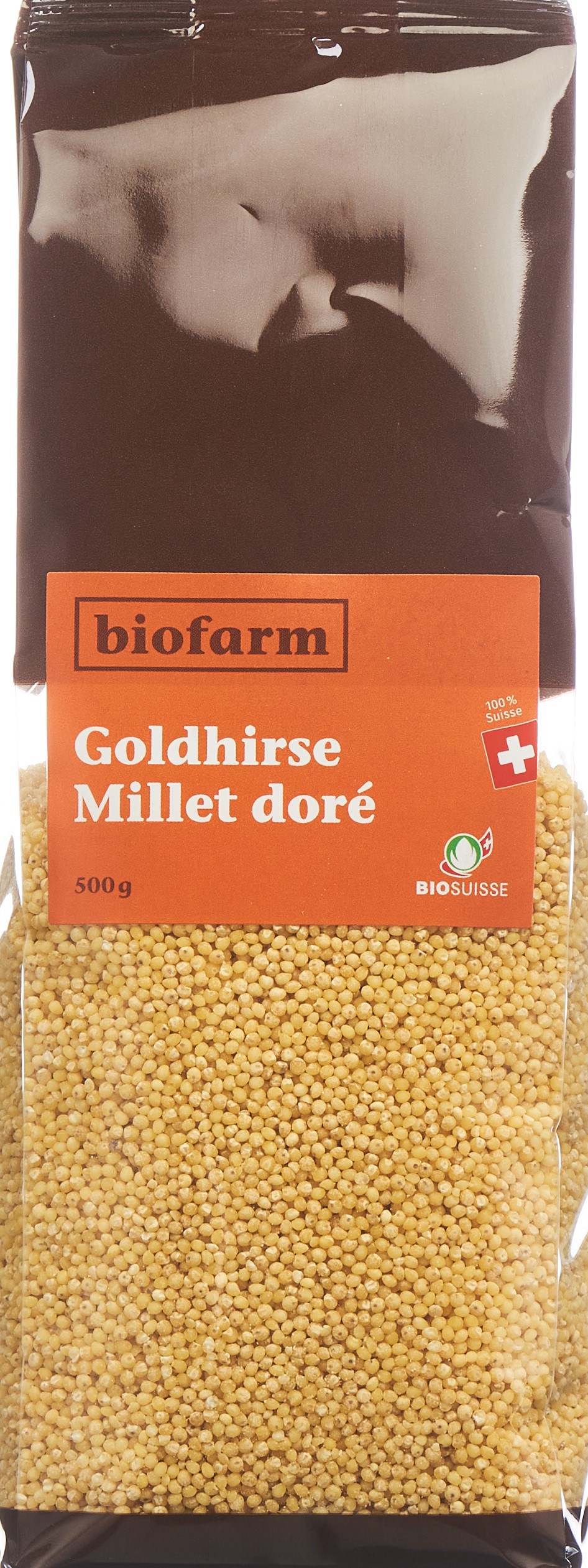 Biofarm Schweizer Goldhirse Knospe Btl 500 g