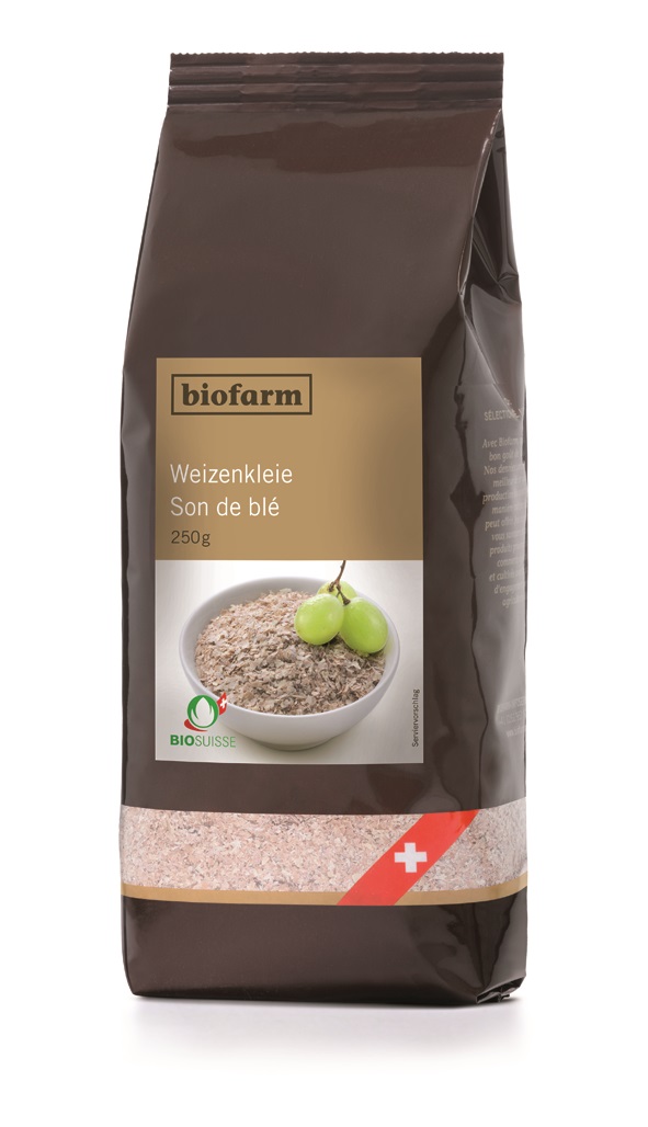 Biofarm Weizenkleie Knospe Beutel 250 G