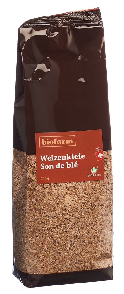 Biofarm Weizenkleie Knospe Beutel 250 G