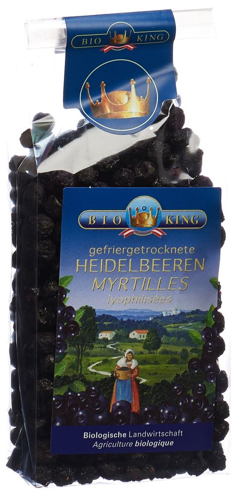 BioKing Heidelbeeren gefriergetrocknet 40 g