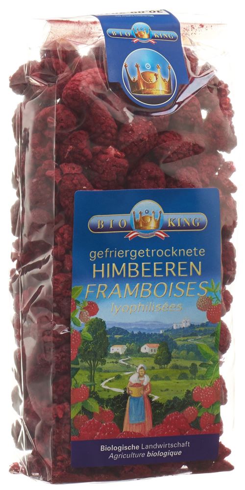 BioKing Himbeeren gefriergetrocknet 100 g