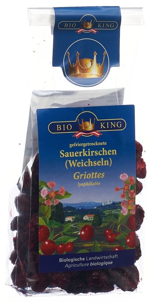 BioKing Sauerkirschen gefriergetrocknet Bio Btl 50 g