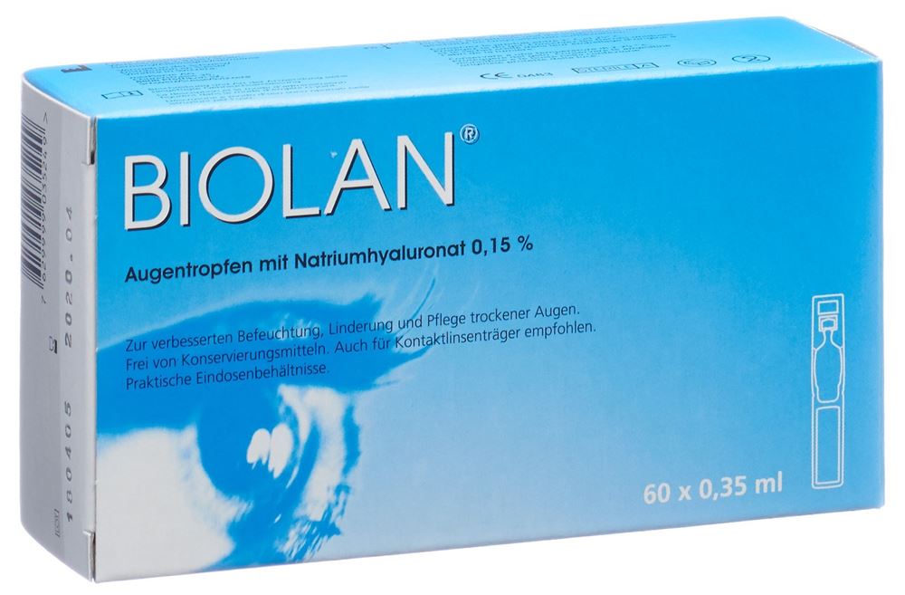 Biolan Gtt Opht 60 Monodos 0.35 ml