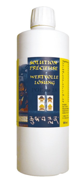 Bioligo POE 18 Solution Précieuse Préparation d’oligoéléments Fl 500 ml