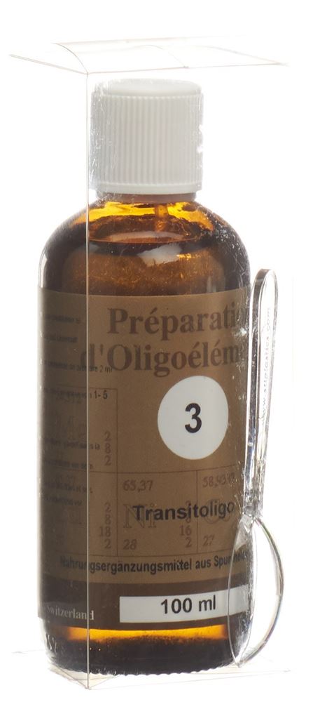 Bioligo POE 3 Transitoligo Préparation d'oligoéléments/Pruneau Fl 100 ml