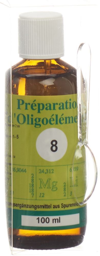 Bioligo POE 8 Renoligo Préparation d'oligoéléments/Genièvre-Ortie Fl 100 ml