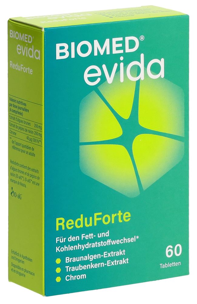 Biomed Evida ReduForte Tabl 60 Stk