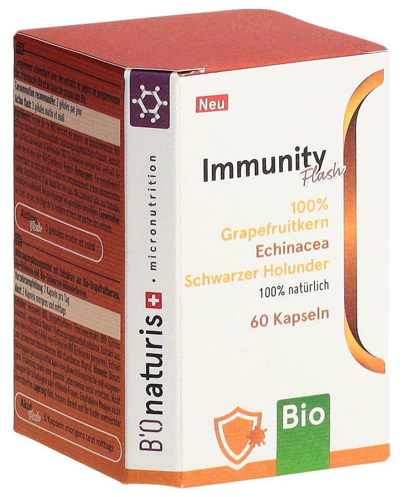 BIOnaturis Immunity flash Kaps Bio Ds 60 Stk