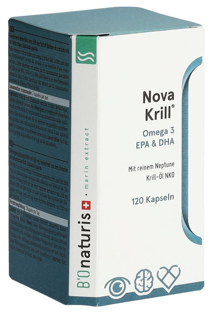 Novakrill Nko Krillöl Kapseln 500 Mg 120 Stück