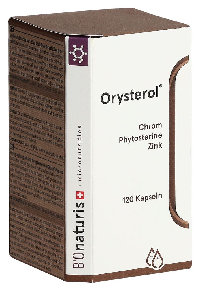 BIOnaturis Orysterol Reiskleieöl Kaps 360 mg Ds 120 Stk
