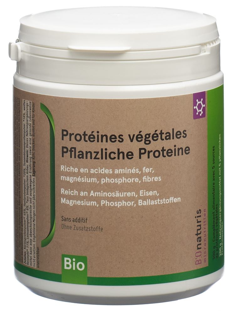 BIOnaturis Pflanzliche Proteine Plv Ds 300 g