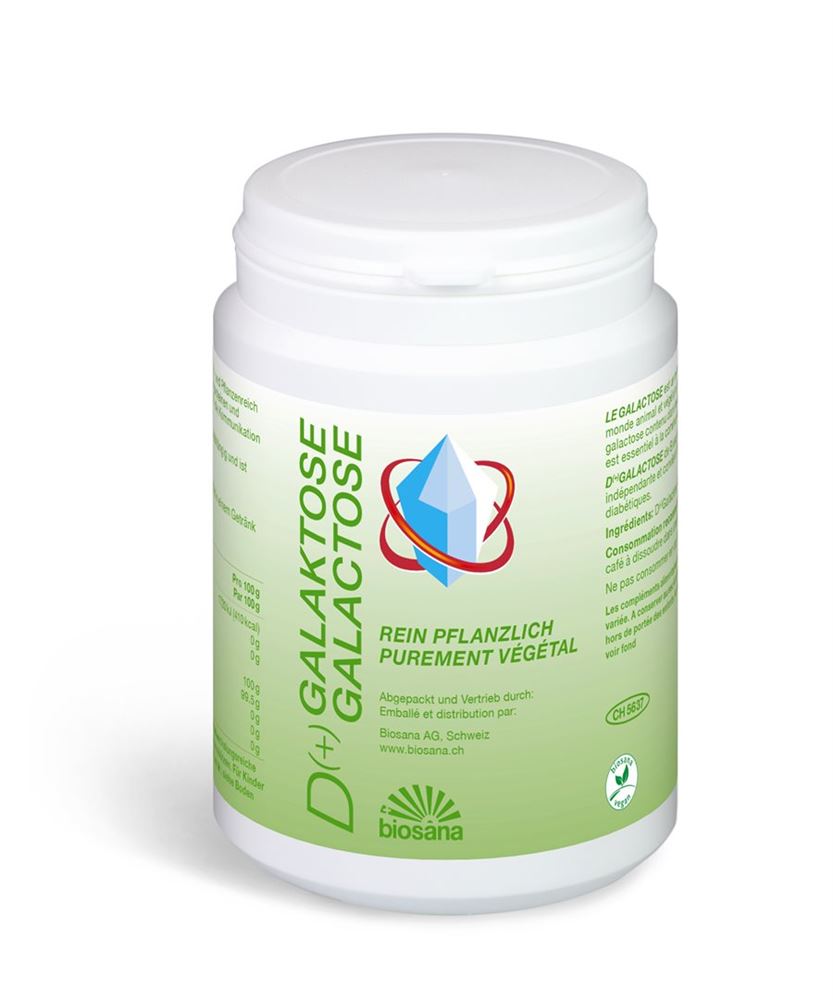 Biosana D(+)Galactose Plv rein pflanzlich Ds 120 g