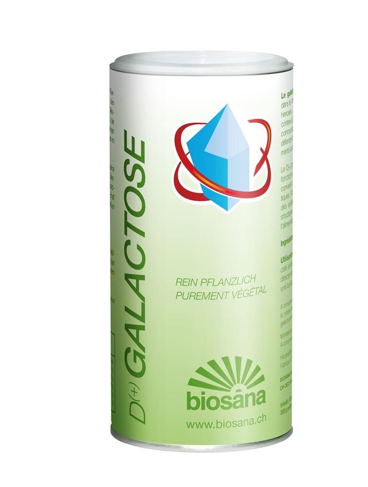 Biosana D(+)Galactose Pulver Rein Pflanzlich 300 G