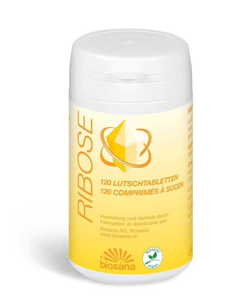 Biosana Ribose Lutschtabl Ds 120 Stk