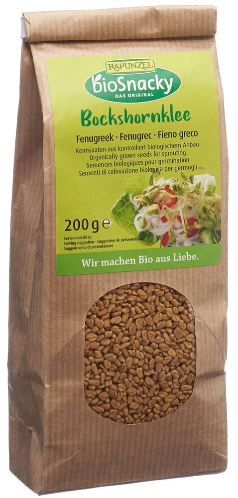 Biosnacky Bockshornklee Beutel 200 G