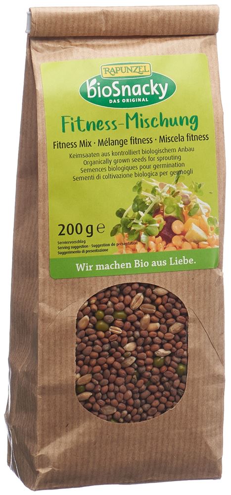 Biosnacky Fitness Mischung Beutel 200 G