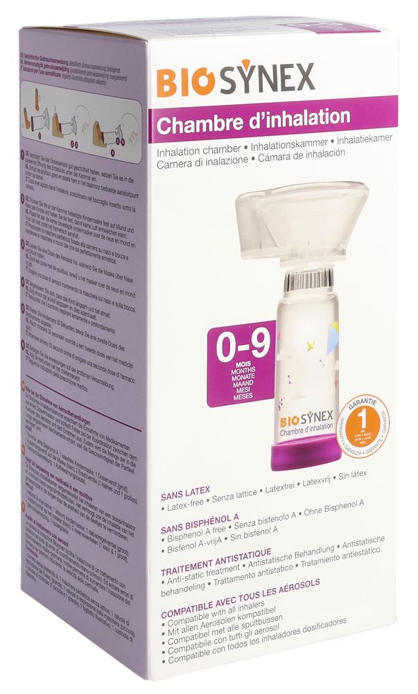 Biosynex Inhalationshilfe 0-9 Monate