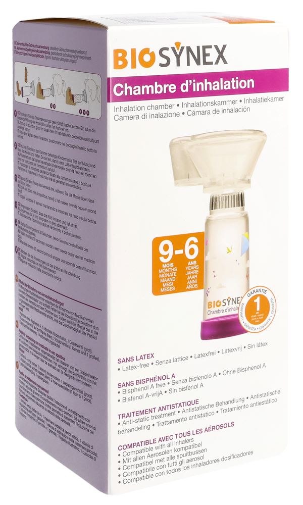 Biosynex Inhalationshilfe 9 Monate-6 Jahre
