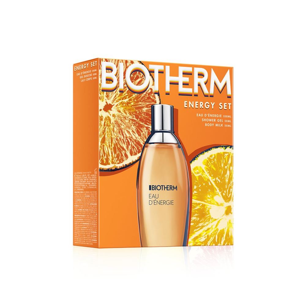 Biotherm Eau Ener Set Eau de Toilette 100ml + Shower Gel 50ml + MLK 50ml