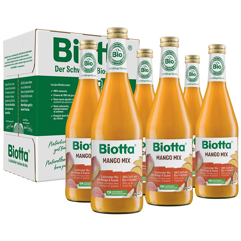 Biotta Mango Mix Bio 6 Fl 5 dl