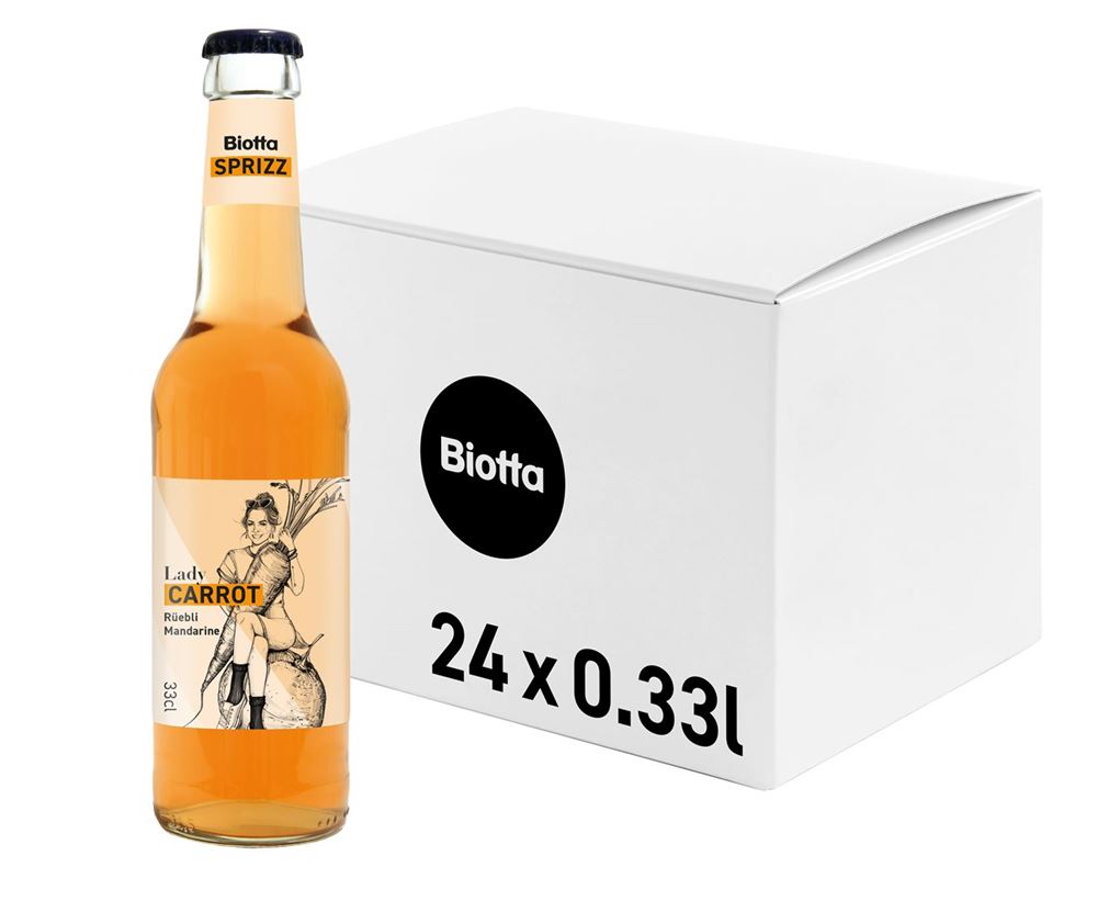 Biotta Sprizz Karotte-Mandarine 24 x 3.3 dl