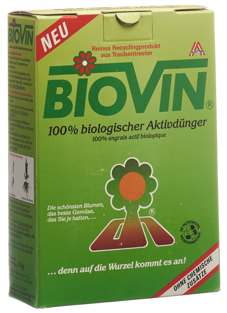 Biovin Biologischer Aktivdünger Pulver 1 Kg