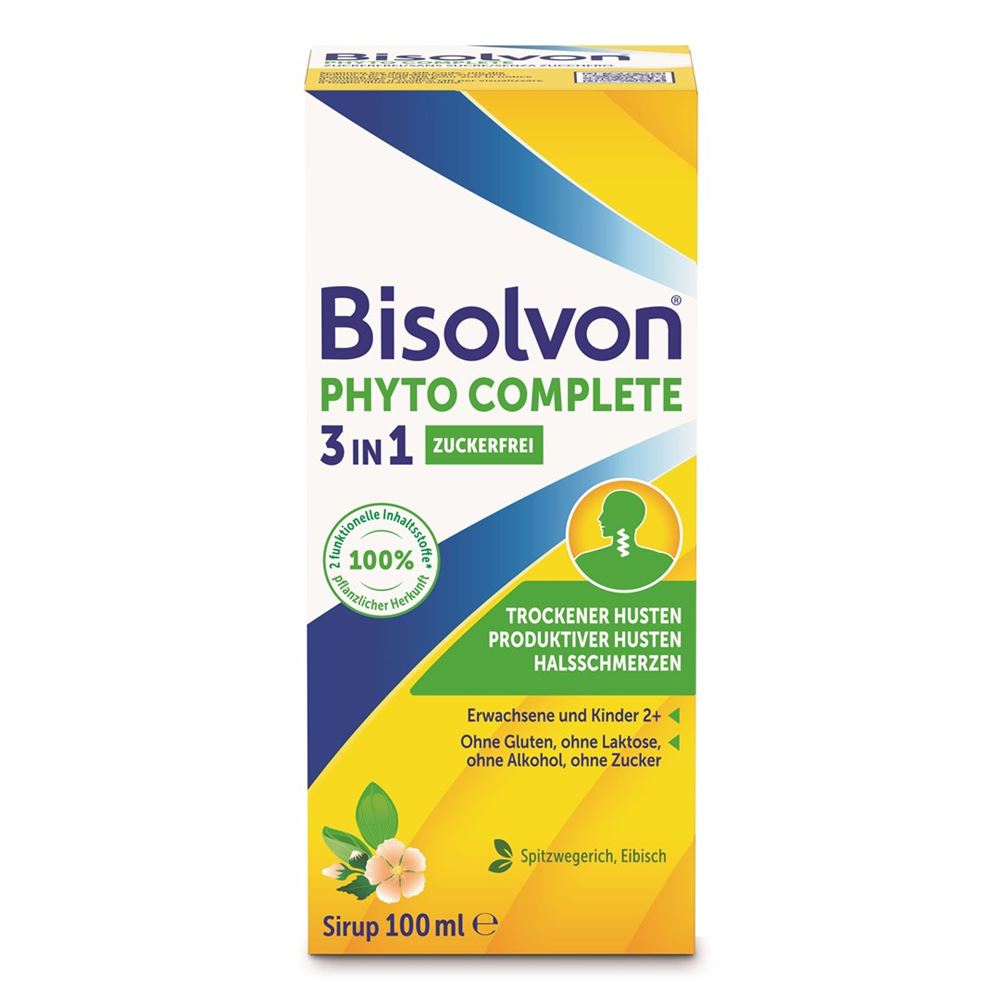 Bisolvon Phyto Complete Hustensirup zuckerfrei Fl 100 ml