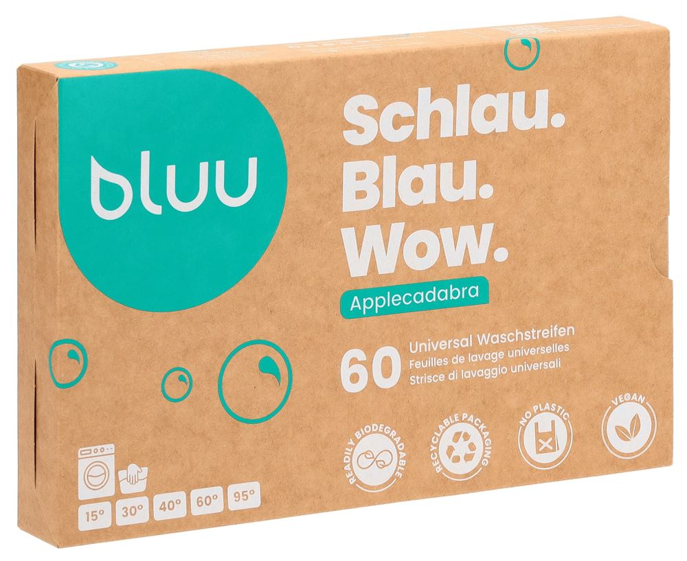 bluu Waschstreifen Applecadabra 60 Stk