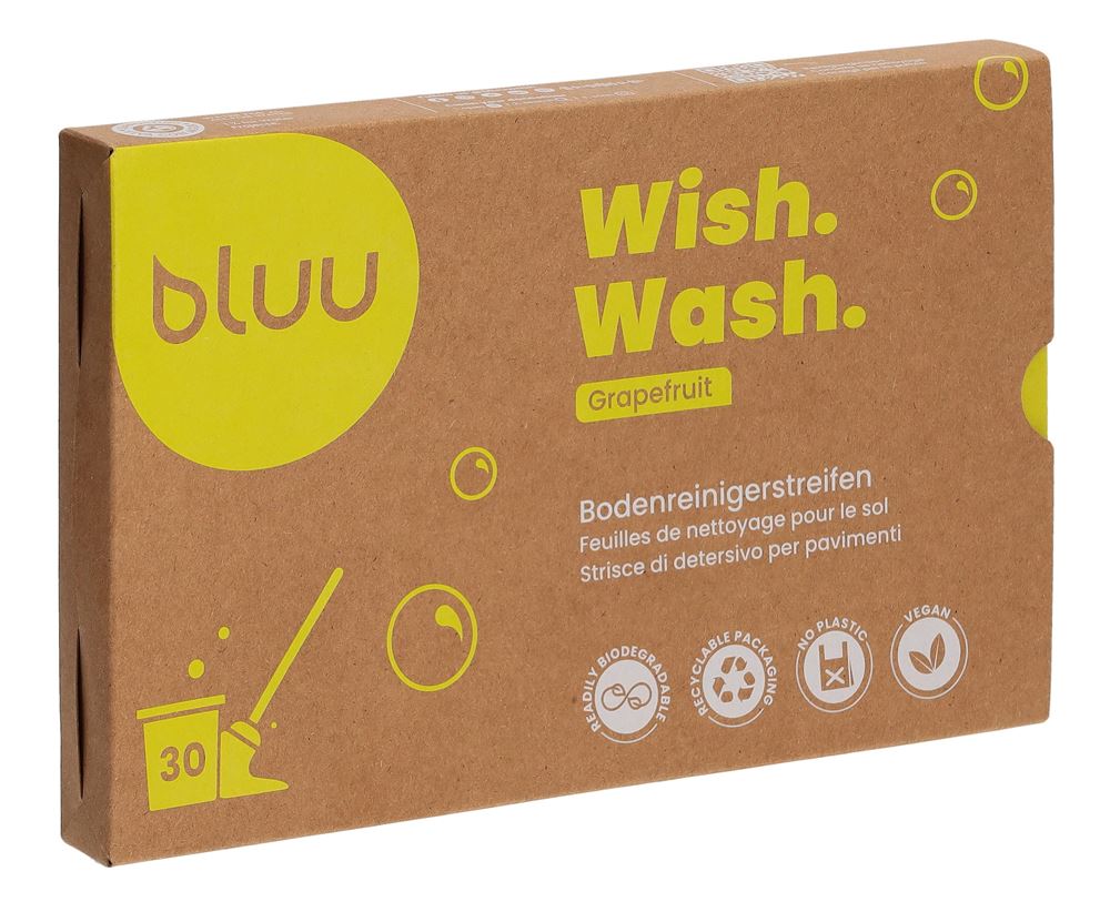 bluu Wish Wash Bodenreiniger 30 Stk