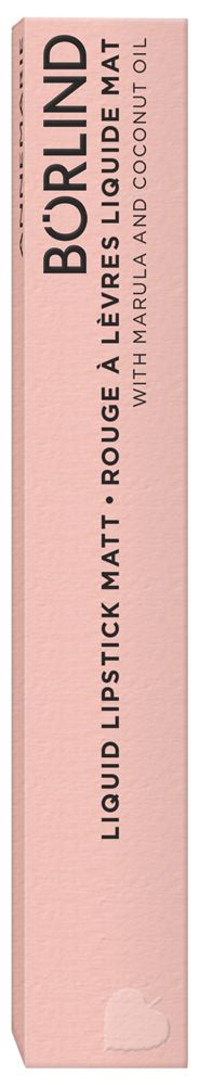 Börlind Flüssiger Lippenstift Matt Rosewood