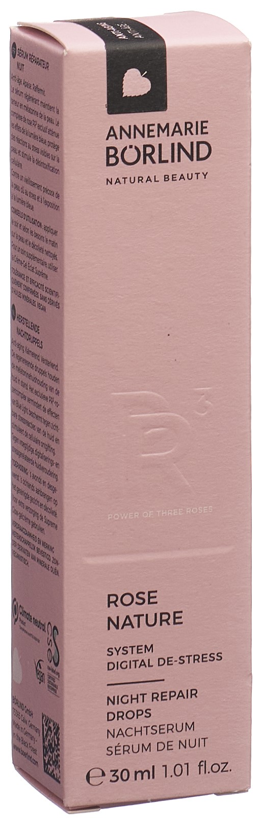 Börlind Rose Nature Night Repair Drops 30 ml