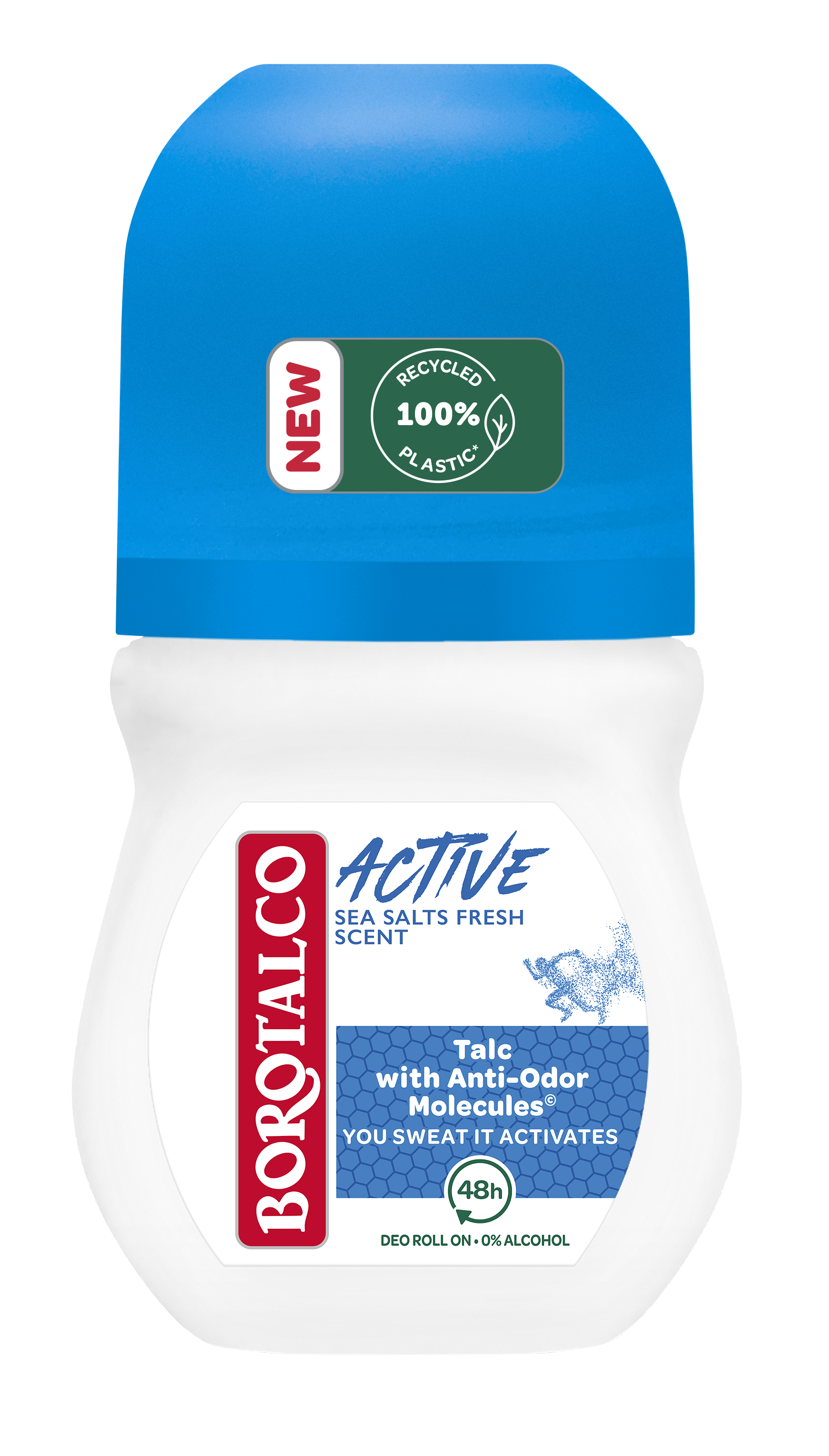 Borotalco Deo Active Roll on Meersalz 50 ml