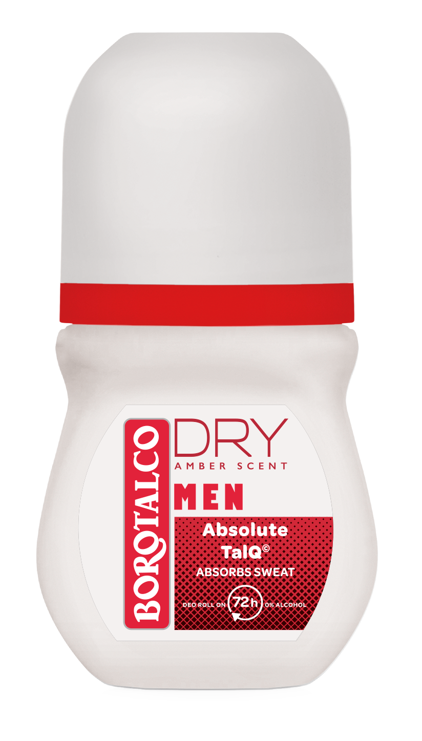 Borotalco Men Deo Roll on Amber 50 ml