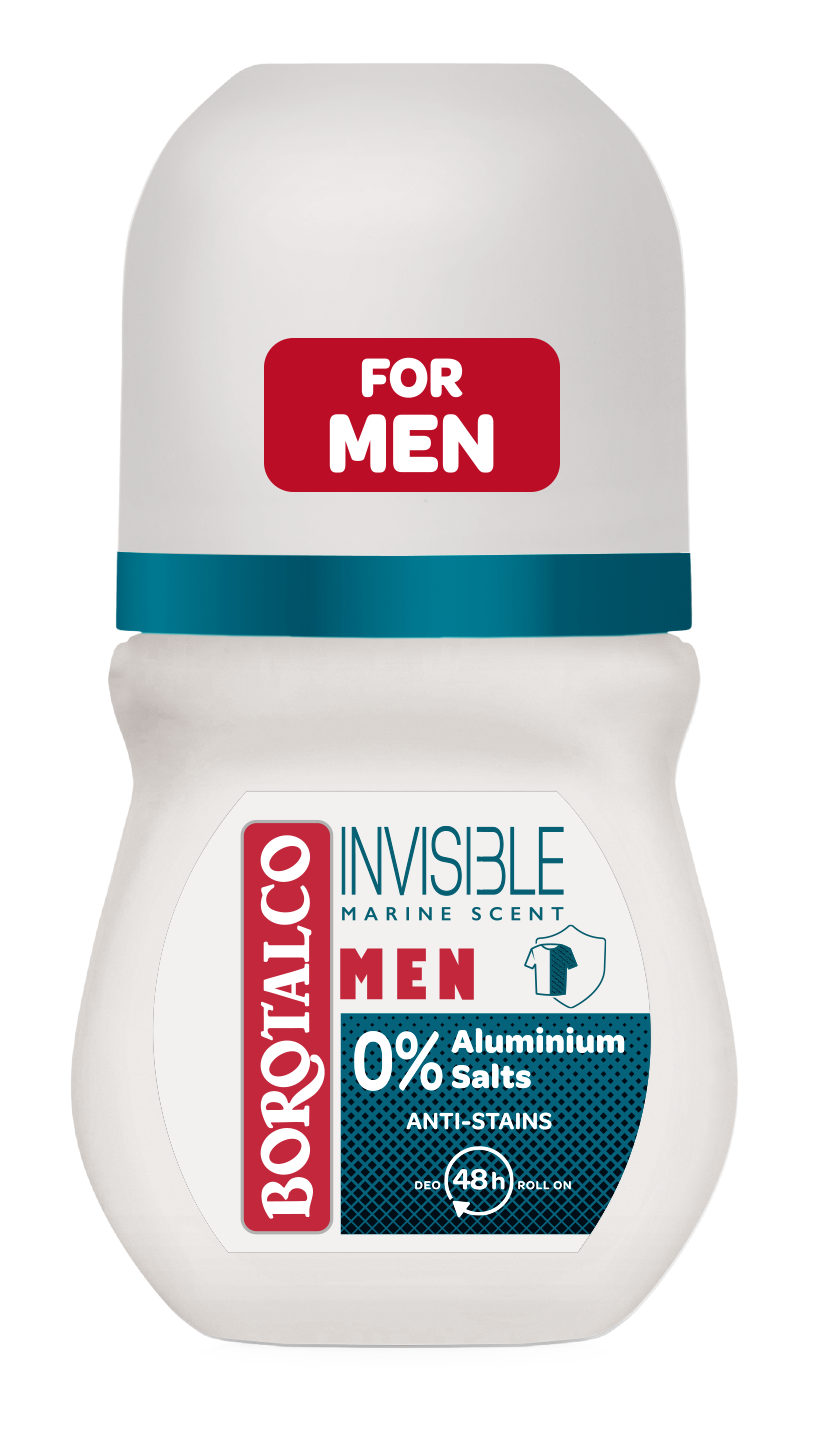 Borotalco Men Deo Roll on Invisible 50 ml