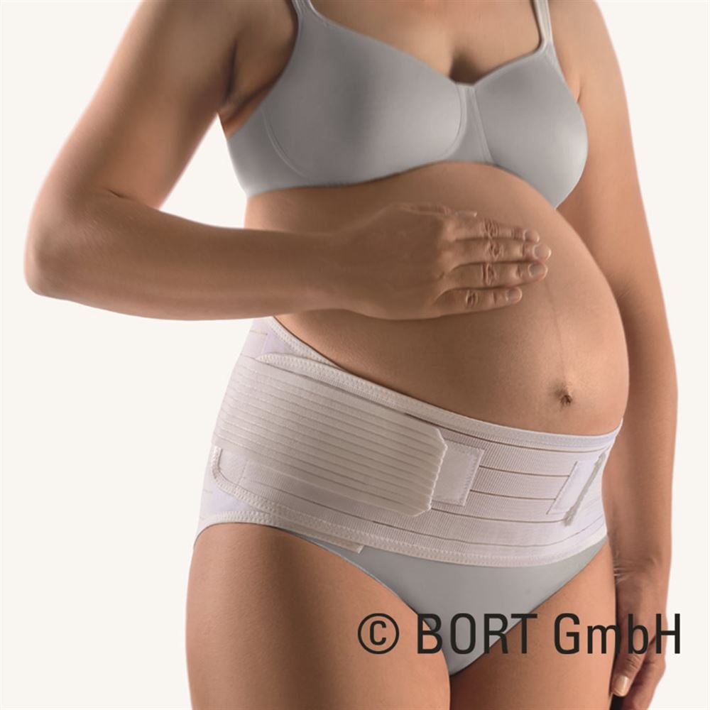 Bort Abdominalstütze für Schwangere 105cm -120cm Gr2 weiss