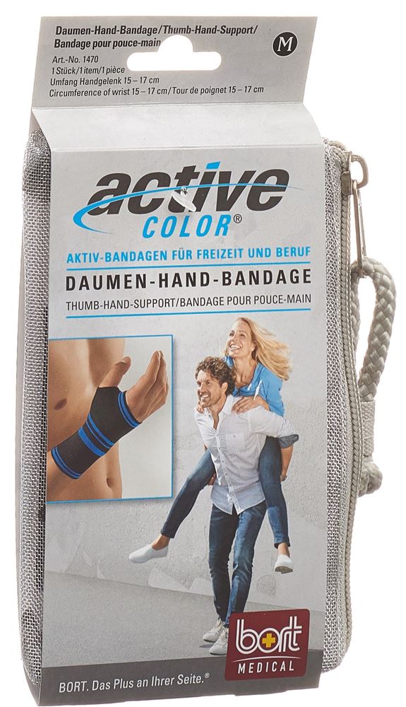 Bort ActiveColor Daumen-Hand-Bandage S schwarz