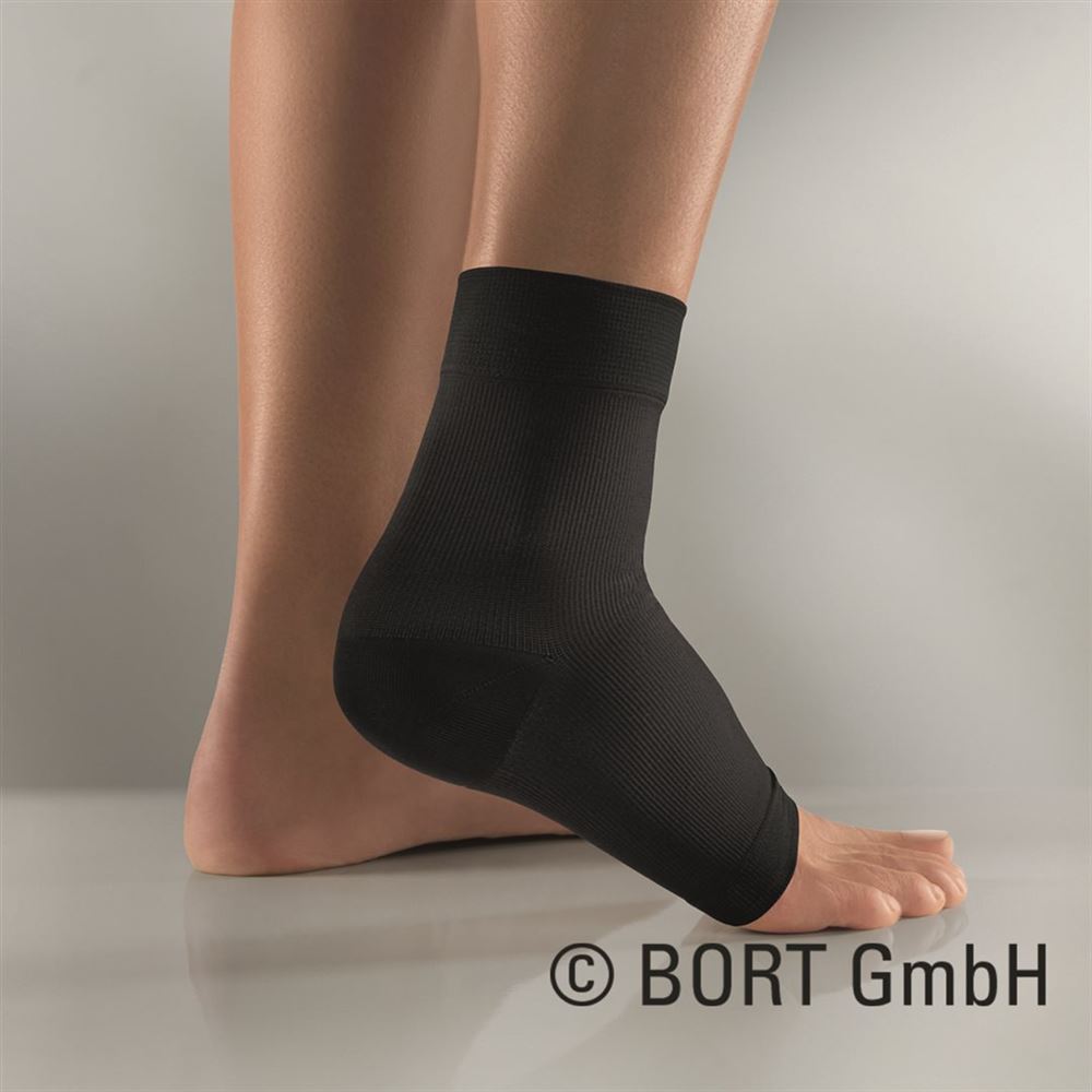 Bort ActiveColor Knöchelbandage L +23cm schwarz