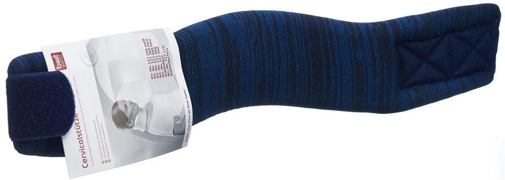 Bort Cervicalstütze Eco 9cm/-45cm blau/schwarz