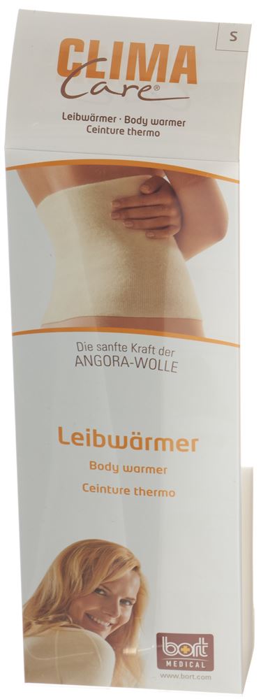 Bort ClimaCare Leibwärmer S weiss