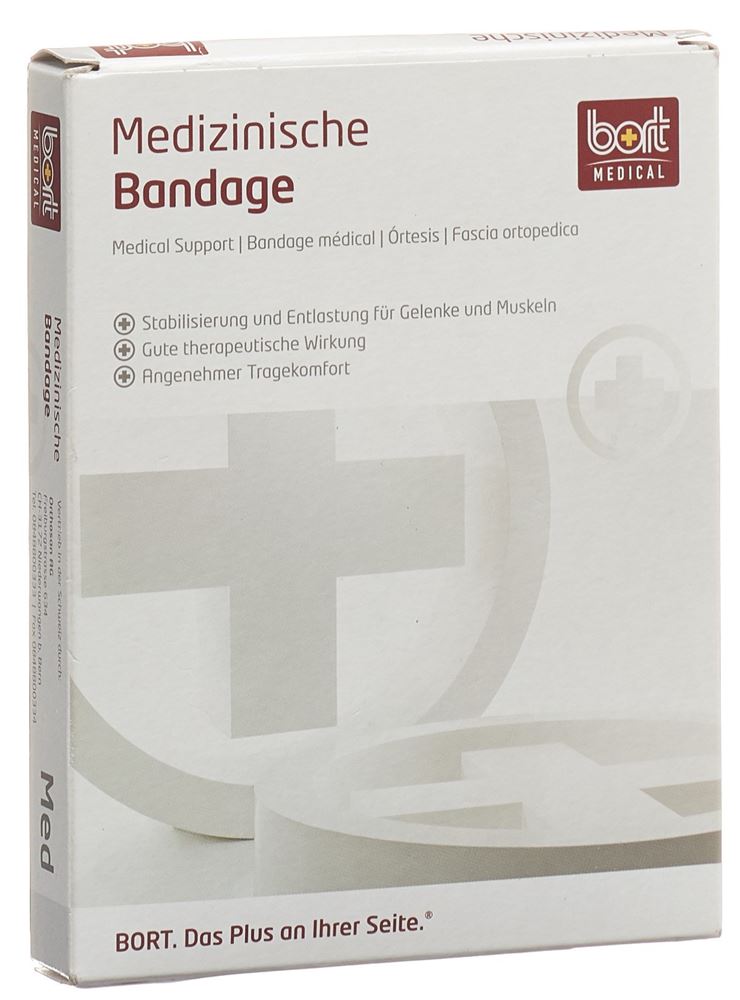 Bort Kniebandage L -42cm beige