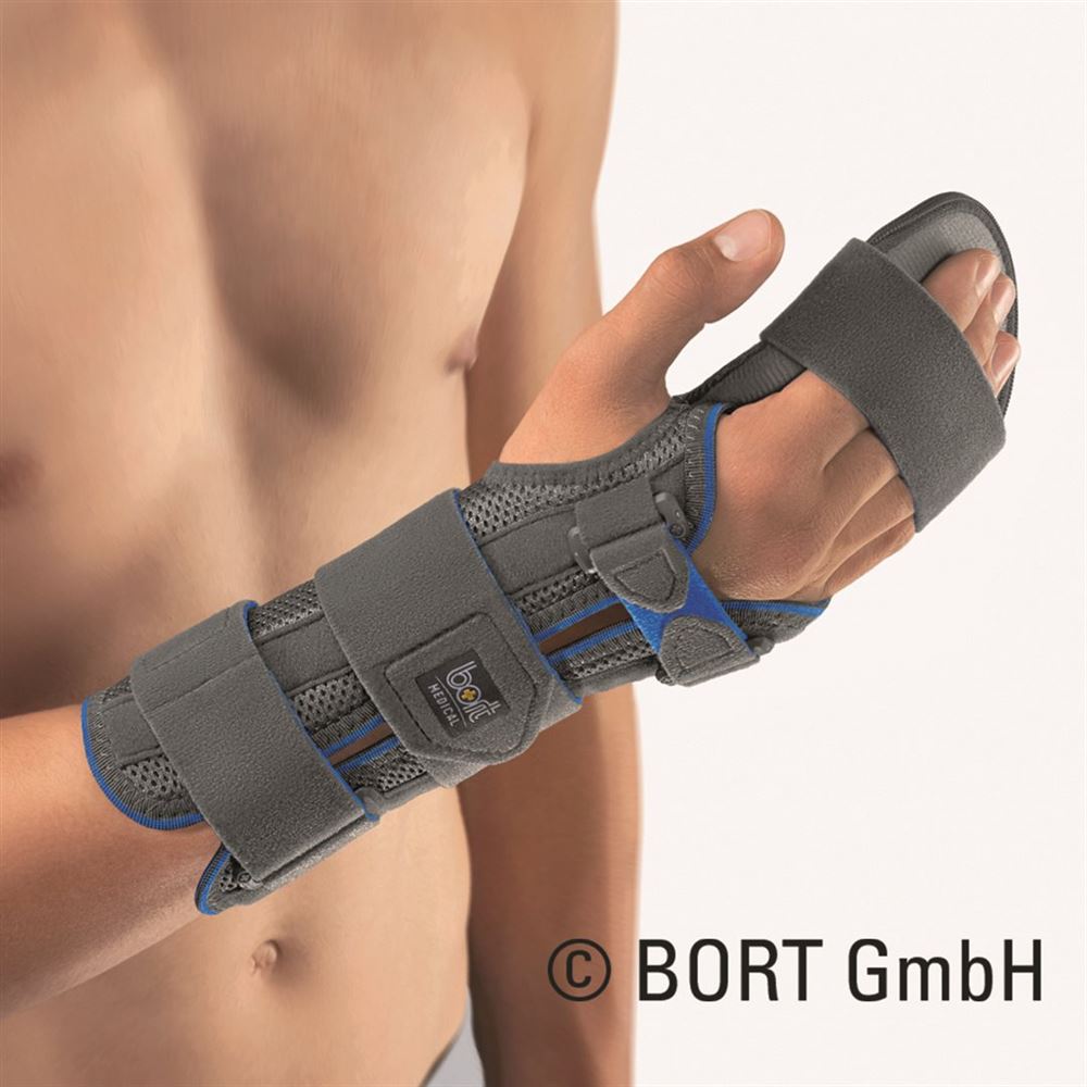 Bort Manucarpal Combi Handgelenkbandage S grau