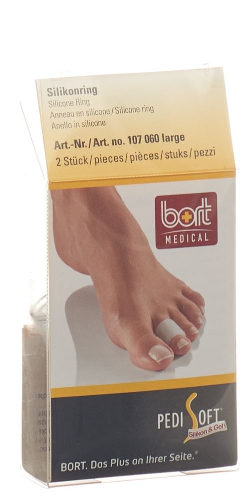 Bort PediSoft Silikonring L 2 Stk