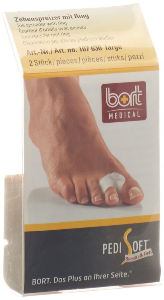 Bort PediSoft Zehenspreizer mit Ring large