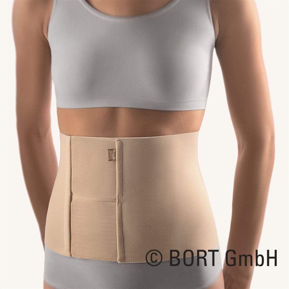 Bort PostOban Soft-Thorax Abdominalstütze M 21cm beige