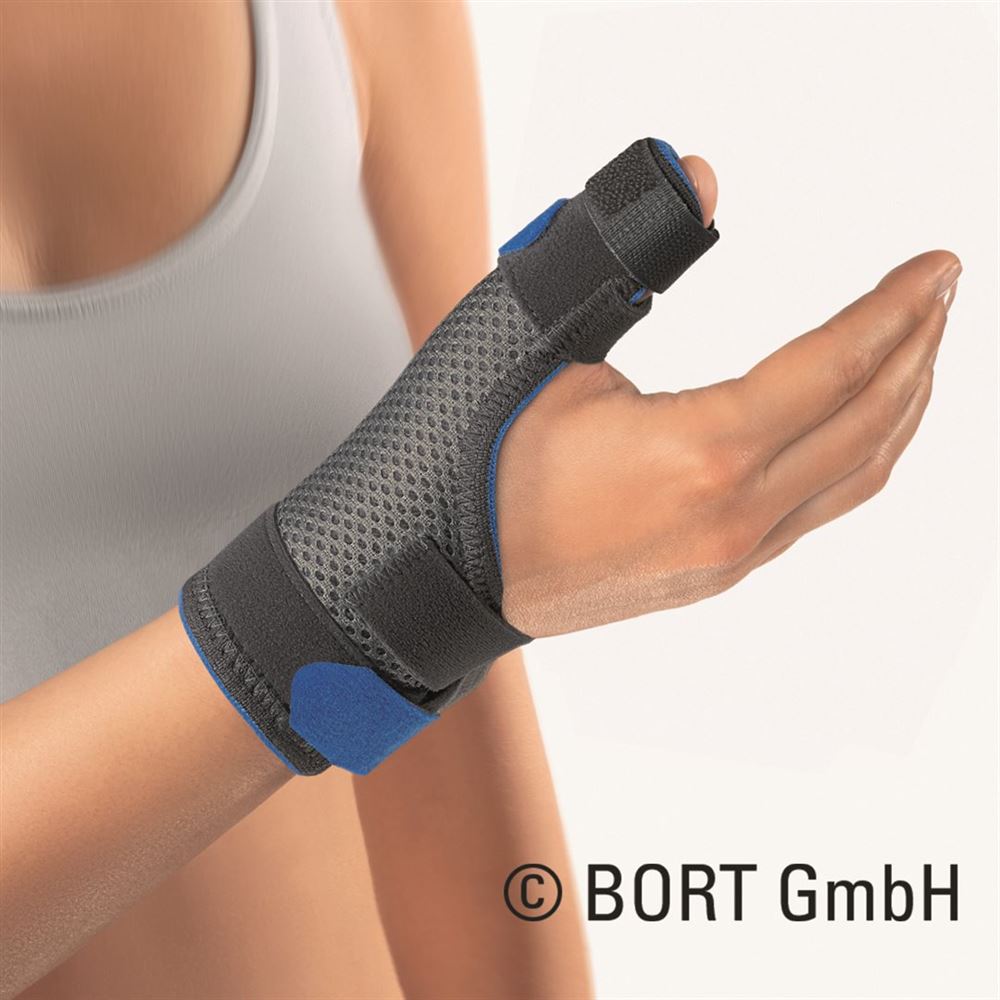 Bort Soft Daumenschiene plus S grau