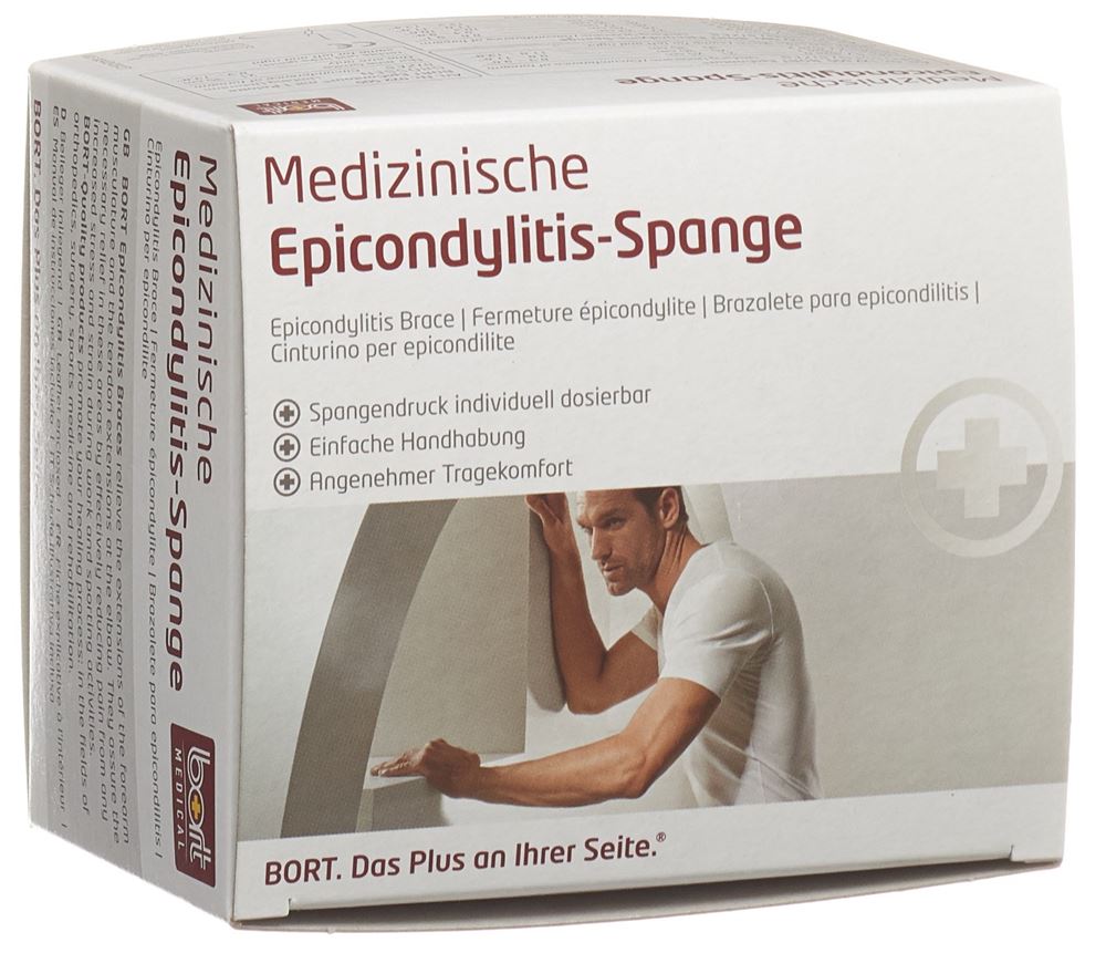 Bort Stabilo Epicondylitis Spange Gr2 silber