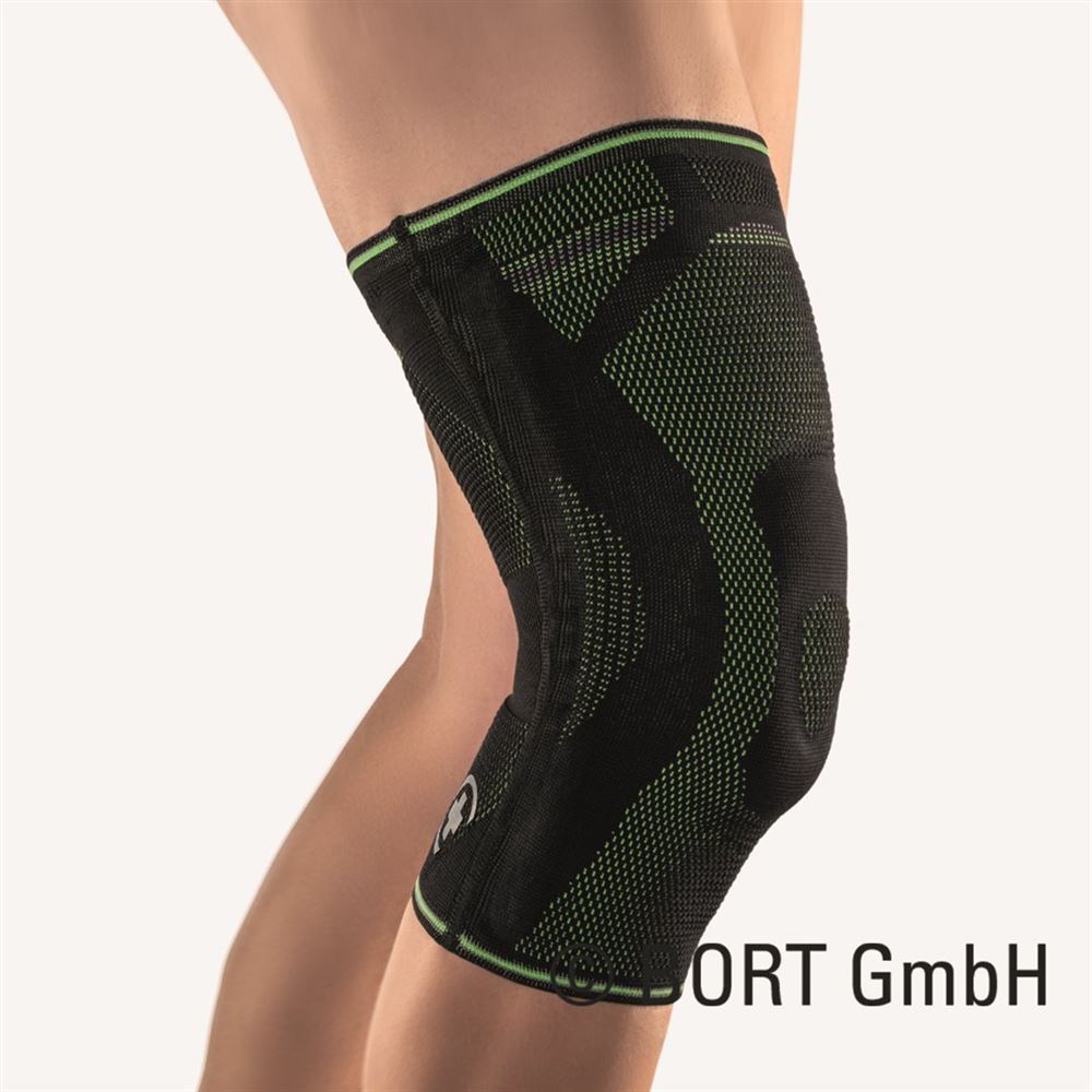 Bort StabiloGen Sport Kniebandage 3 schwarz/grün
